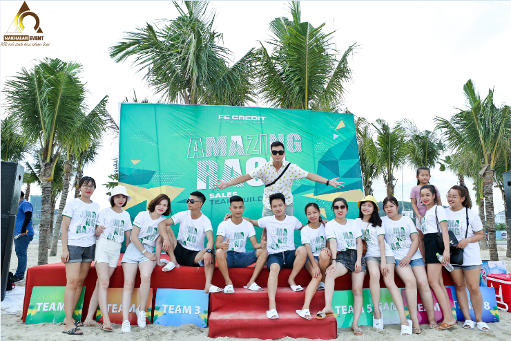 tổ chức hoạt động team building cho fe credit