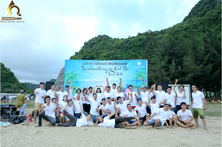 TỔ CHỨC CHƯƠNG TRÌNH TEAMBUILDING CHO TẬP ĐOÀN LOTTE CORALIS VIỆT NAM