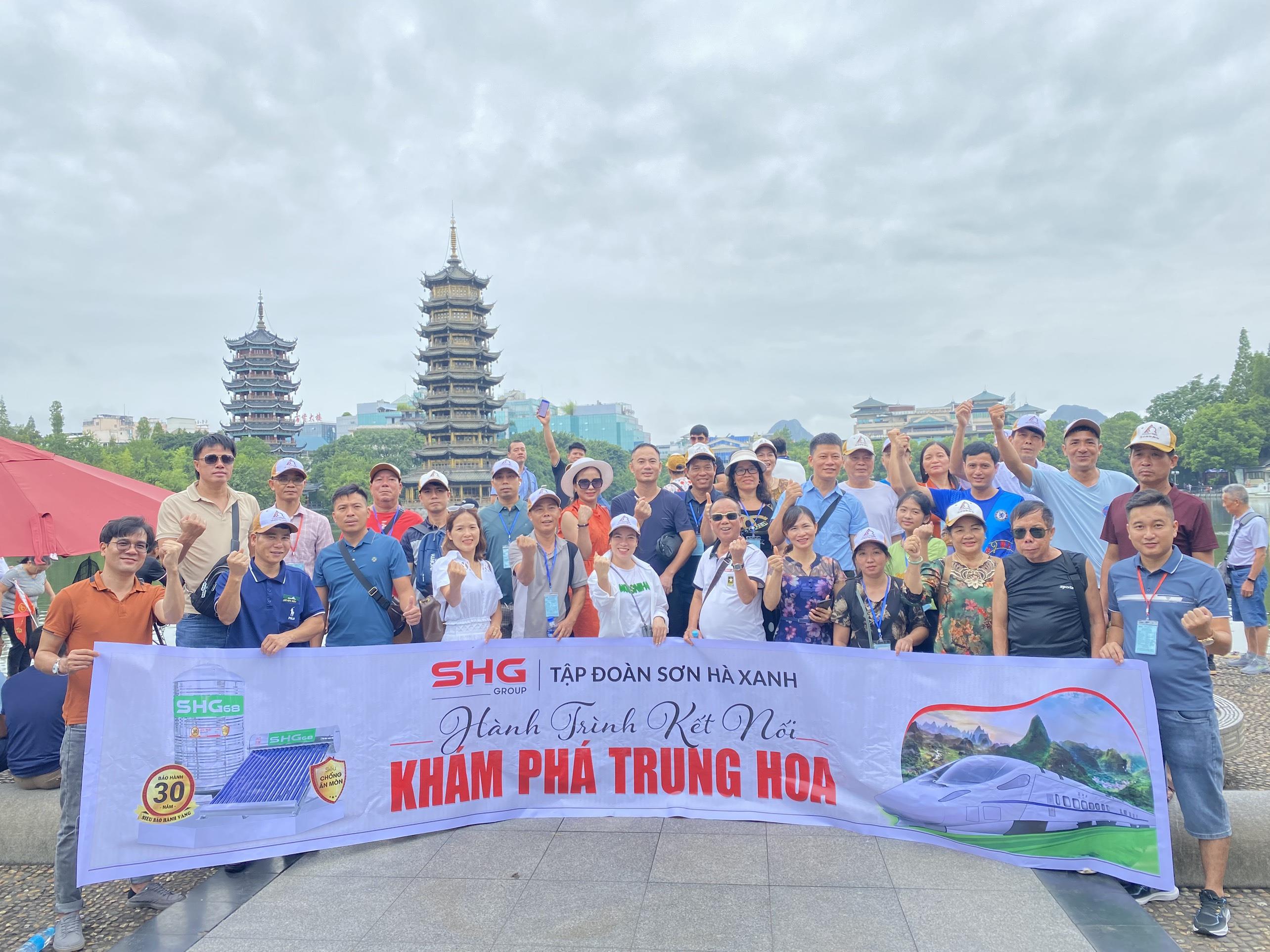 Nakhalah Travel & Event tổ chức chương trình khám phá Trung Quốc cho tập đoàn Sơn Hà Xanh