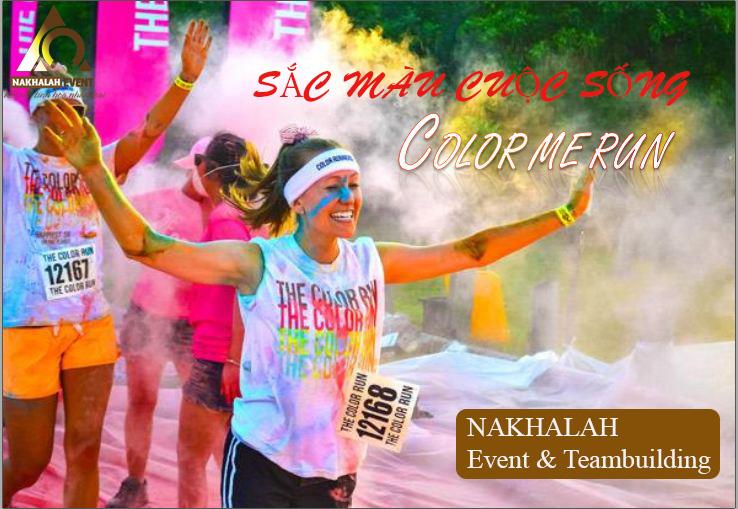 CHƯƠNG TRÌNH TEAM BUILDING SẮC MÀU CUỘC SỐNG - COLOR ME RUN